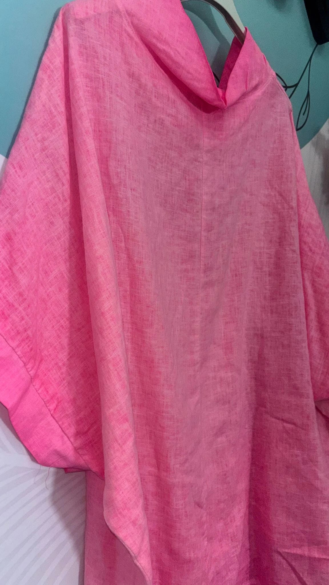 CAMISETA LAVADA A LA PIEDRA LINO CARLA