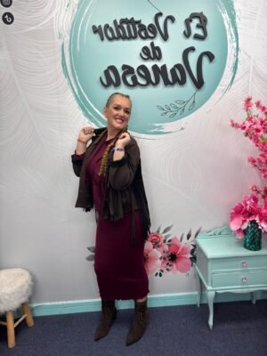 CAZADORA ANTELINA FLECADA