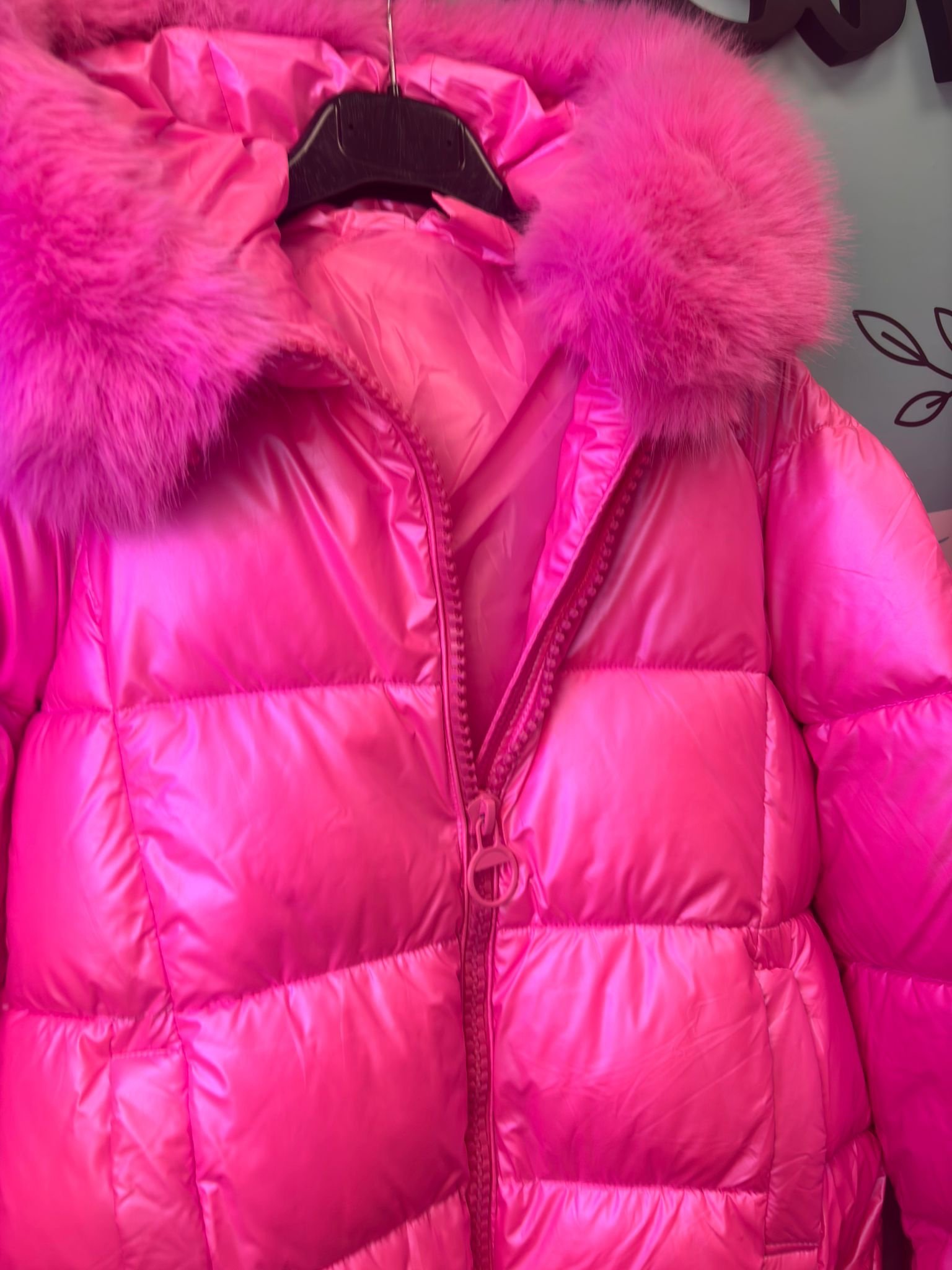 CAZADORA ROSA METALIZADA - Imagen 2