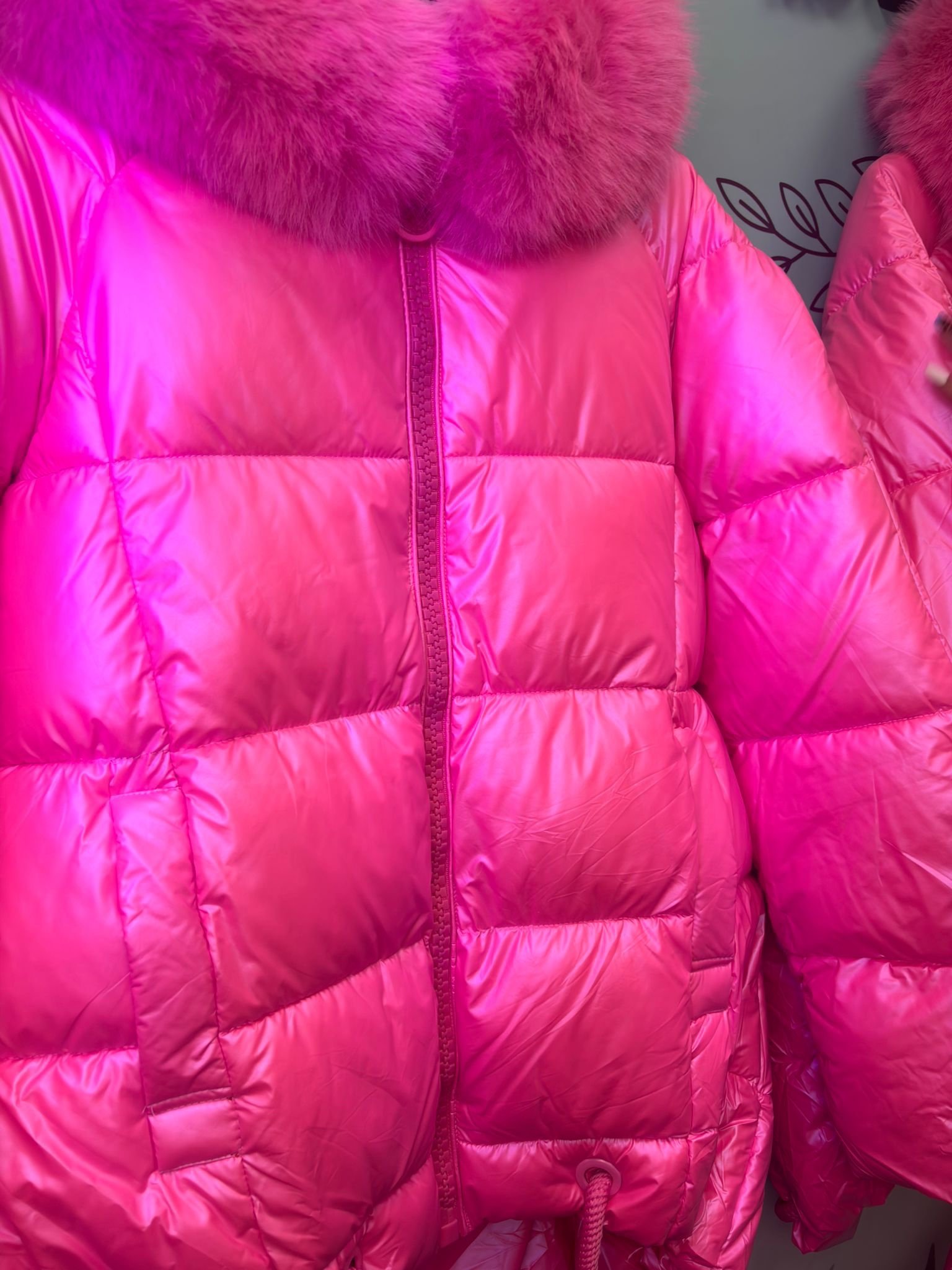 CAZADORA ROSA METALIZADA - Imagen 5